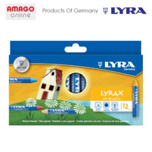 LYRA Giant Wax Crayon - 12 Colors - 5701120