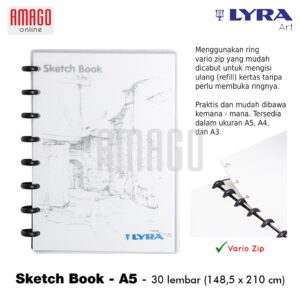 LYRA Sketch Book Sketchbook A5 W/ 30 Pages - 9210250