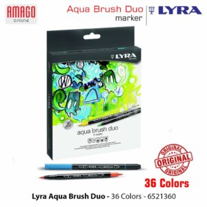 LYRA Aqua Brush Duo - Marker warna Spidol warna - Set 36 Colors - 6521360