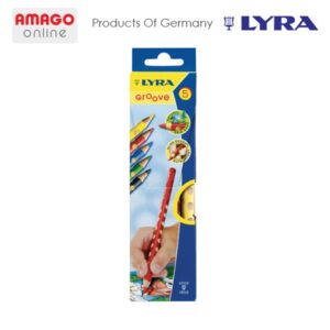 LYRA Groove - Color Pencil - Pensil Warna - Box 5 Colors - 3811050