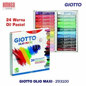 GIOTTO Olio Maxi - Oil Pastel 24 Colors Stik Pikmen Gambar - 24 warna - 293800
