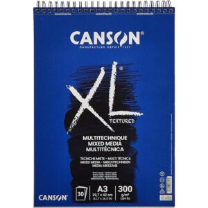 Buku CANSON XL Mix Media Mixmedia 30 sheets Paper Medium Grain A3 300g - 200807216