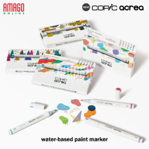 Copic Acrea - Spidol tinta pigmen bahan dasar air  - Water-based pigment ink/ Paint markers opaque