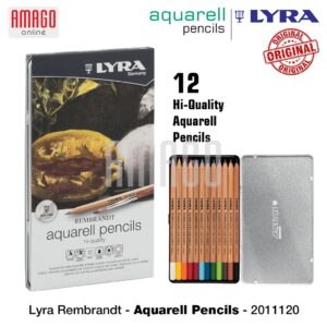 LYRA - Rembrandt Aquarell Tin Box - 12 pcs - Assorted Colors - 2011120